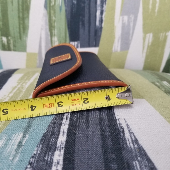 🎯DOONEY & BOURKE Pebbled Continental Clutch Wallet Midnight Blue Leather Duck - Picture 5 of 10